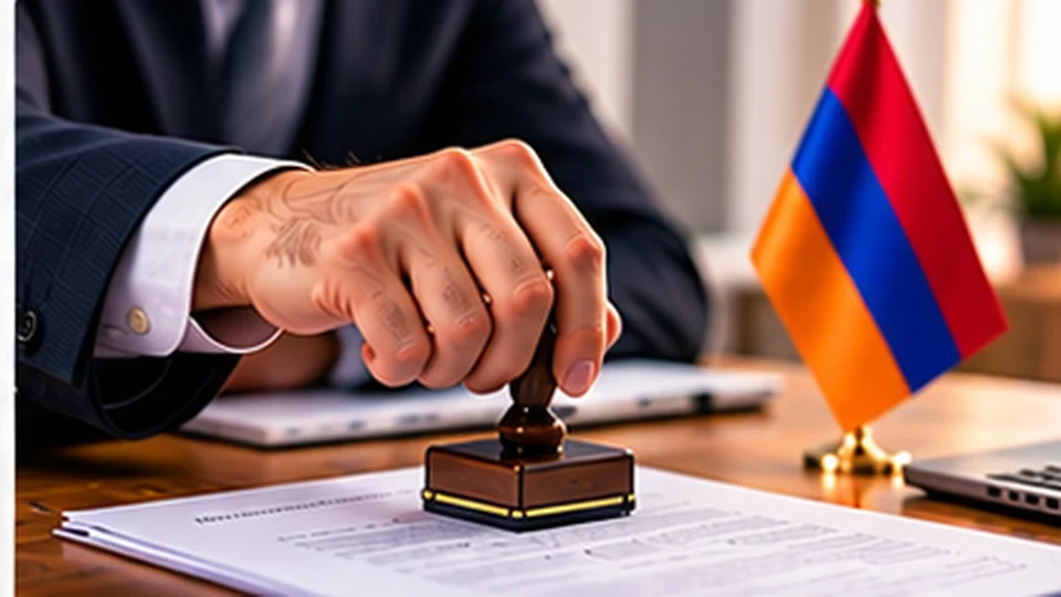 Company Registration in Armenia: Practical Business Coordination