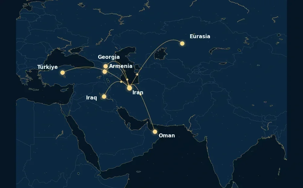 Regional business routes